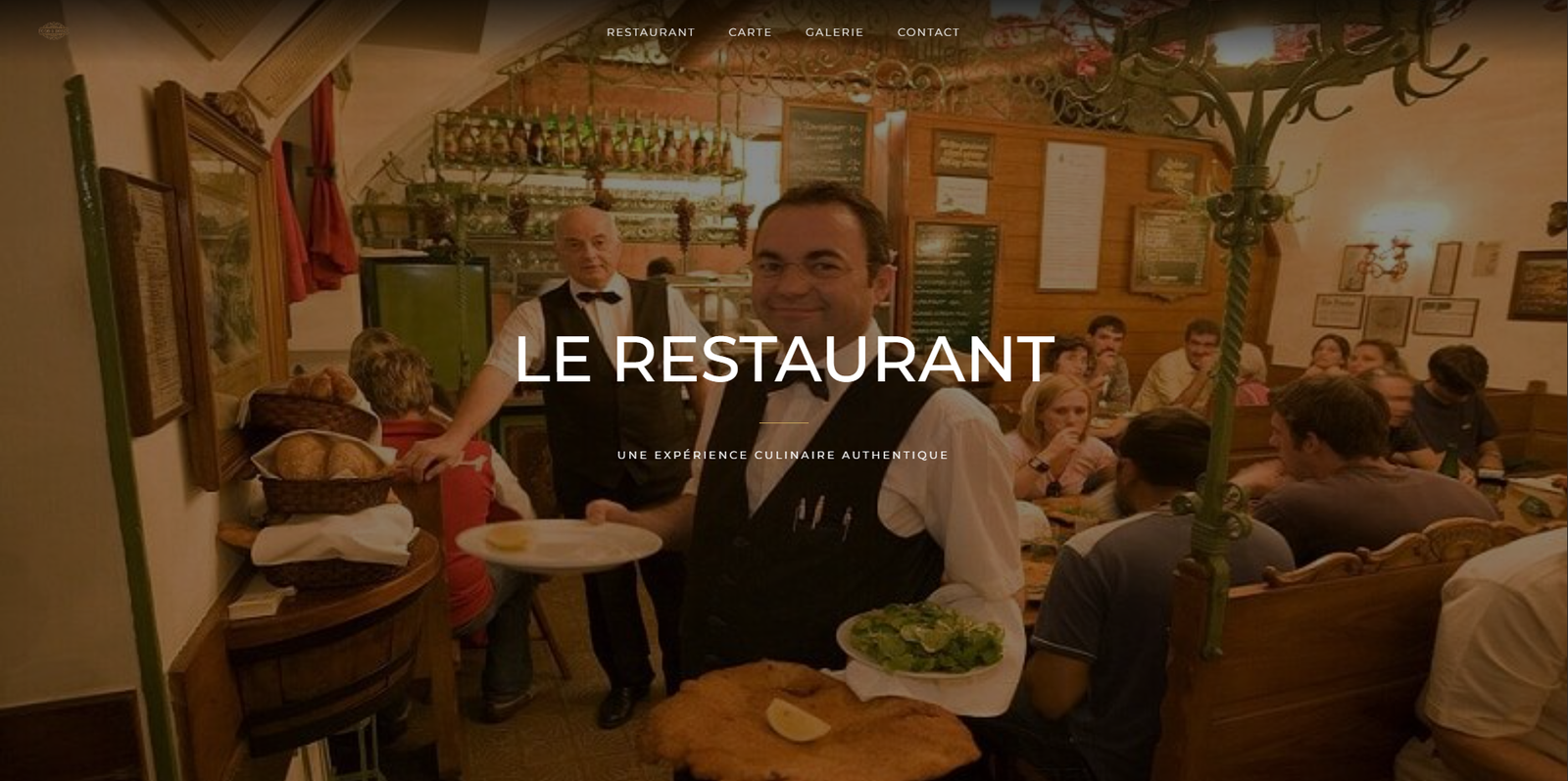 Création site vitrine restaurant par LUNARX agence web